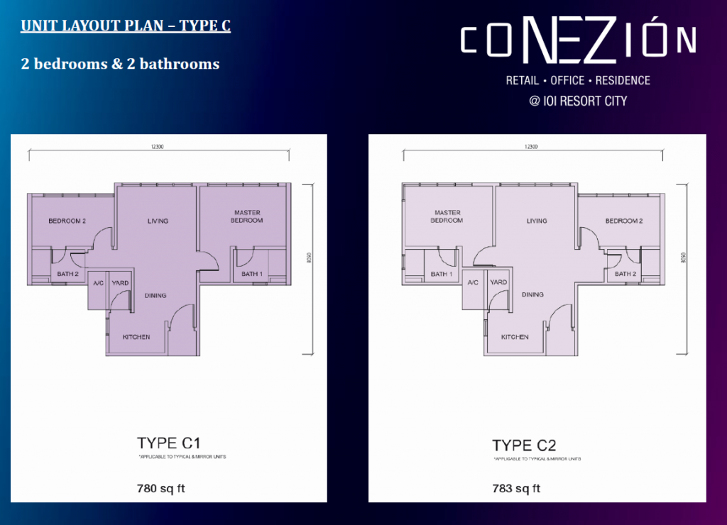 conezion ioi floor plan 2