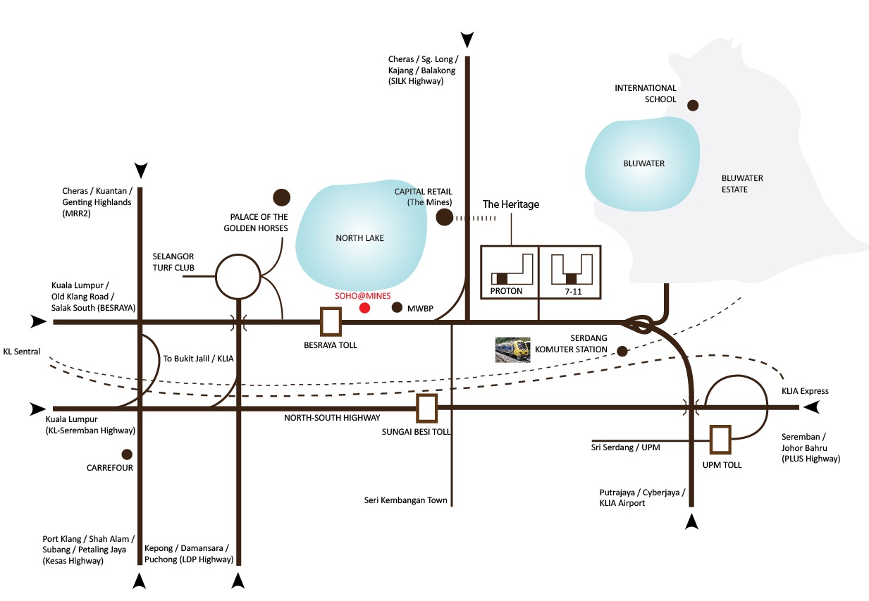 mines wellness location map