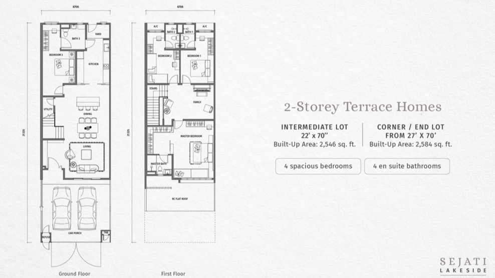 newpropertylaunch.my sejati lakeside floor plan cyberjaya 2